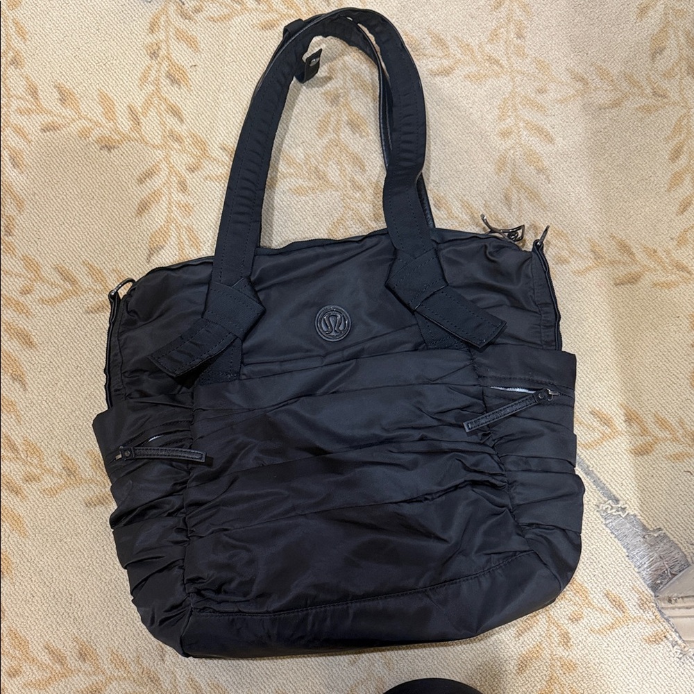lululemon athletica Black Tote Bag